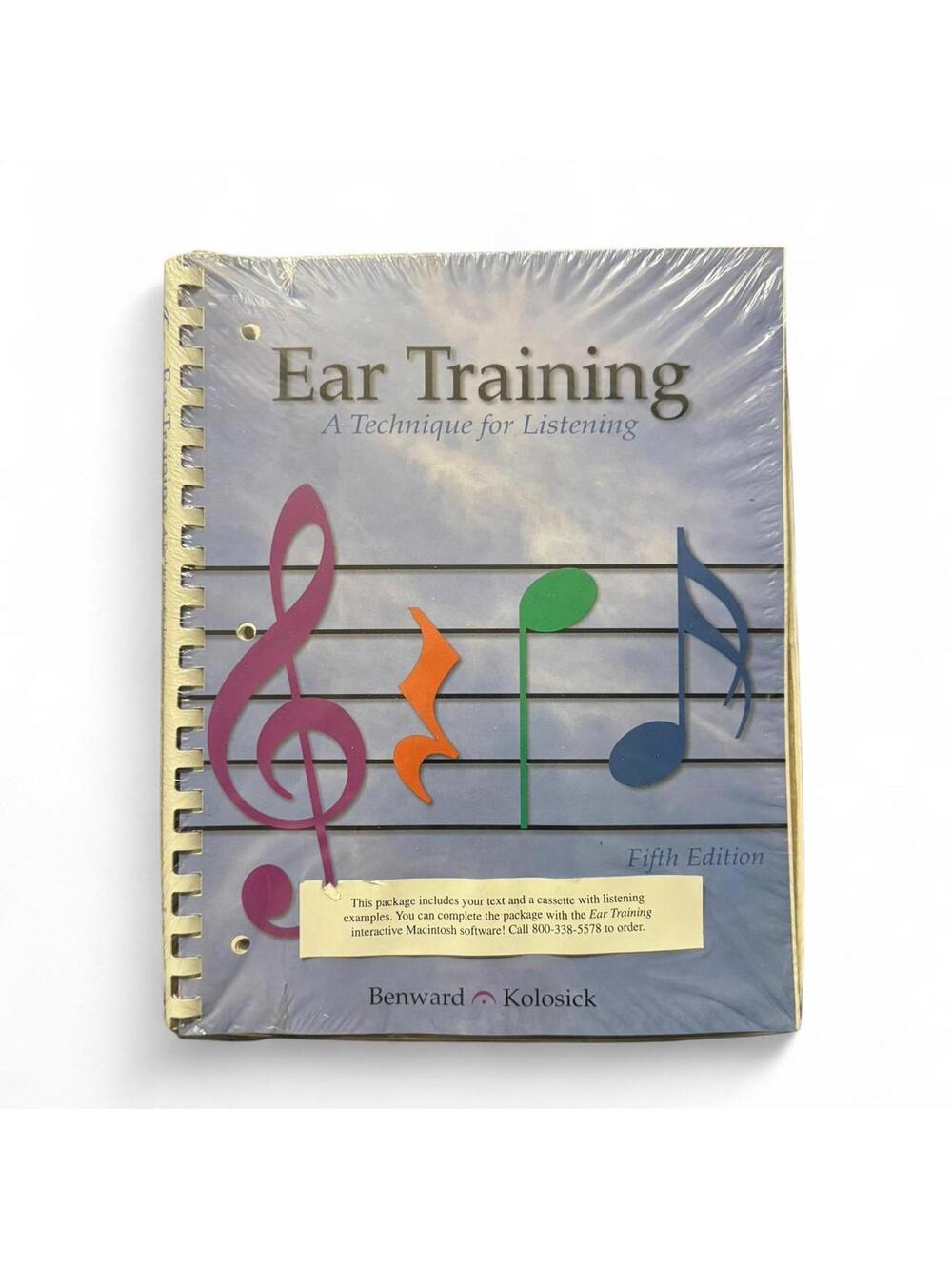 NWT Ear Training: A Technique for Listening 5th Ed Vintage Text & Cassette Tape